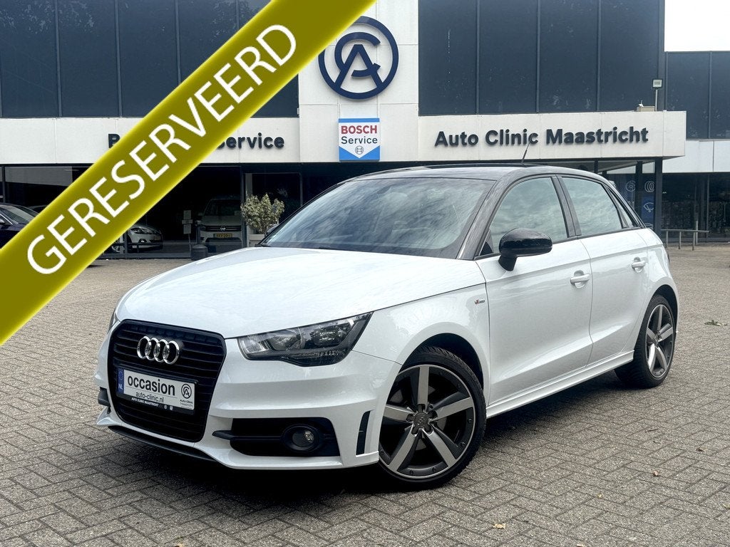 Audi A1 Sportback 1.4 TFSI ADMIRED S-LINE / NAVI / 5-DRS /, Auto's, Audi, Voorwielaandrijving, Stof, Zwart, 4 cilinders