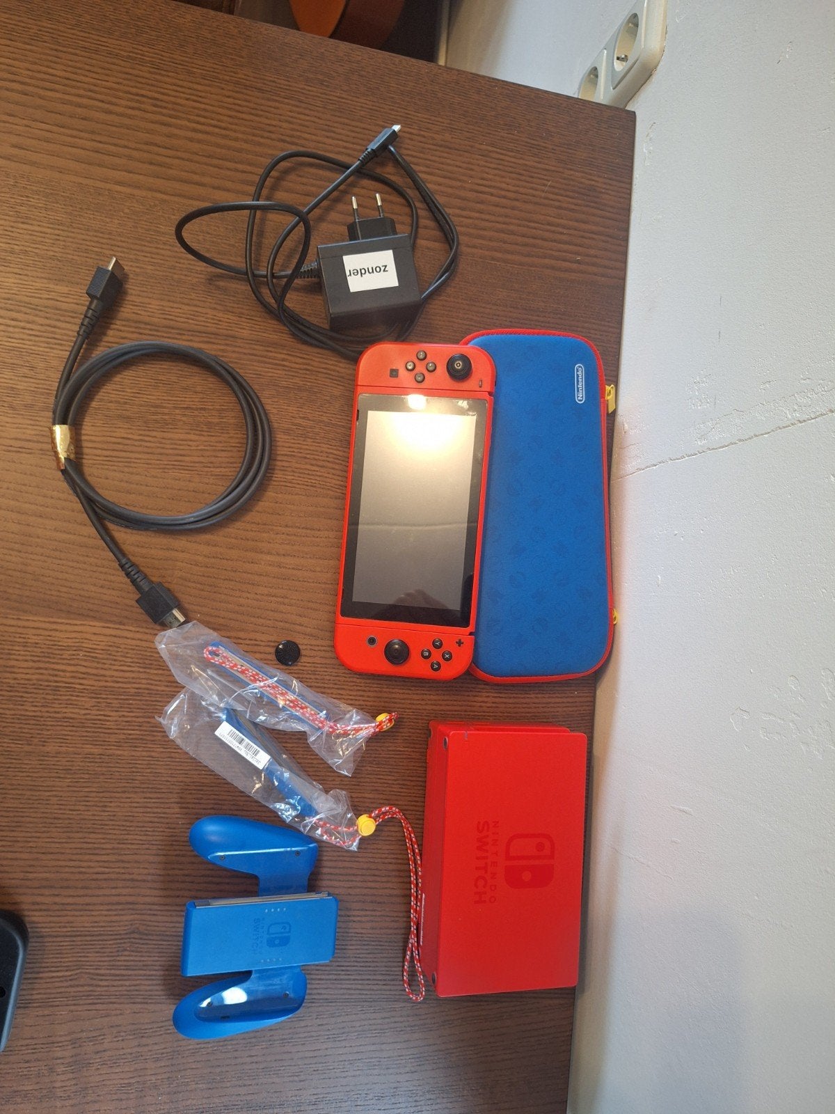 Nintendo Switch met accessoires, Ophalen, Zo goed als nieuw, Met 1 controller, Switch 2019 Upgrade