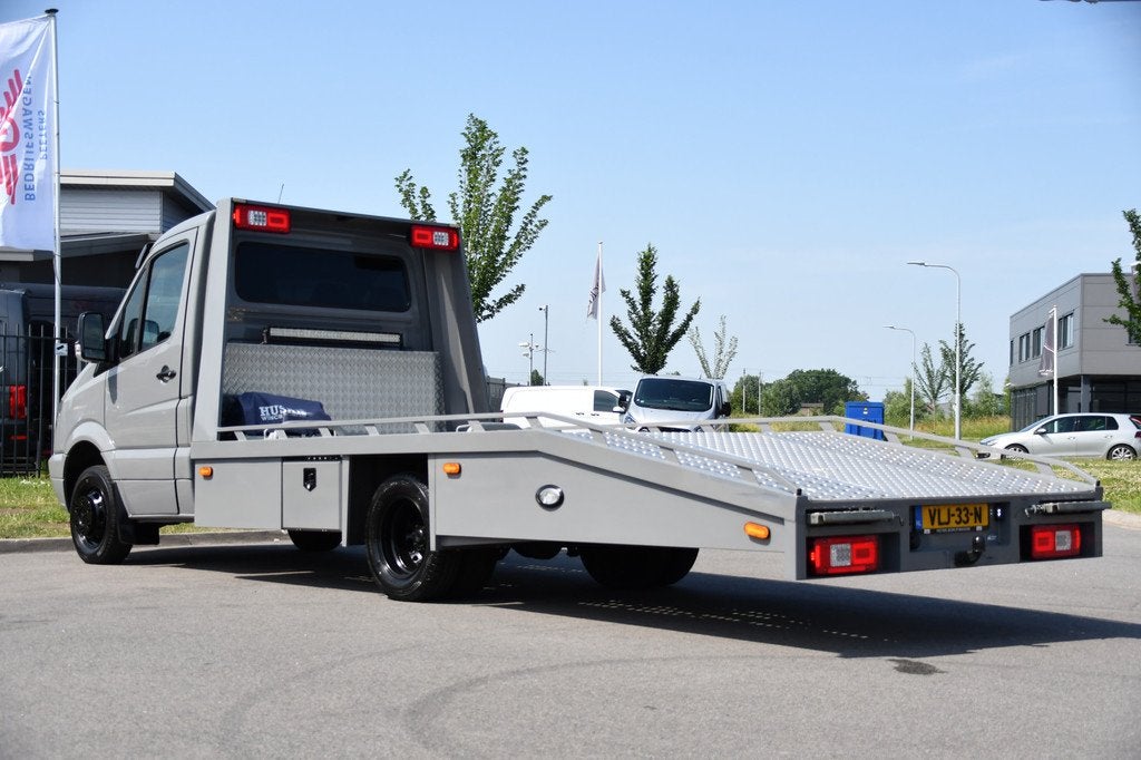 Mercedes-Benz Sprinter 518 3.0 CDI L3 Oprijwagen MARGE! Crui, Auto's, Vrachtwagens, Automaat, Lederen bekleding, Bedrijf, Diesel