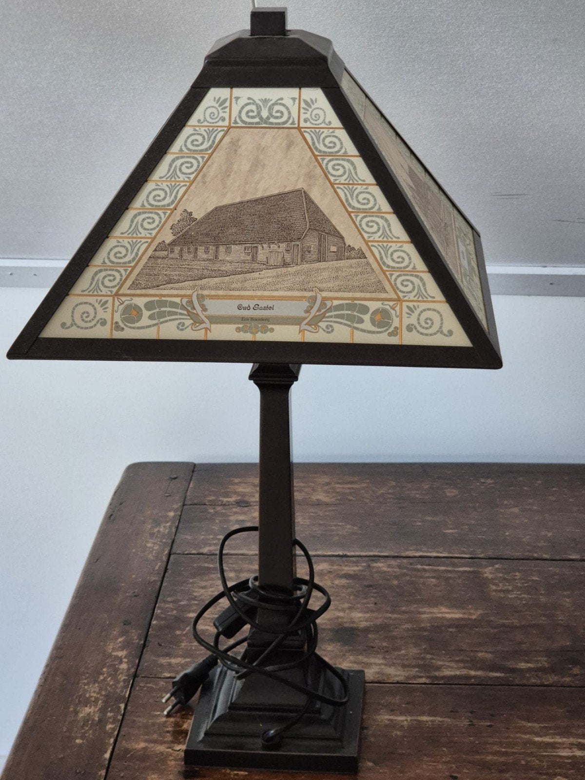 Tafellamp, Huis en Inrichting, Lampen | Tafellampen, Ophalen, Gebruikt, Overige merken, Vintage
