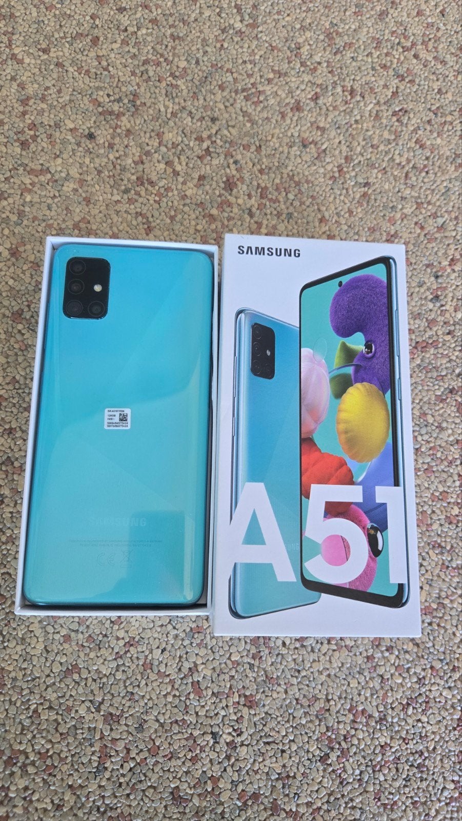 Samsung A51 Turquoise 128GB - Zo goed als nieuw, Ophalen