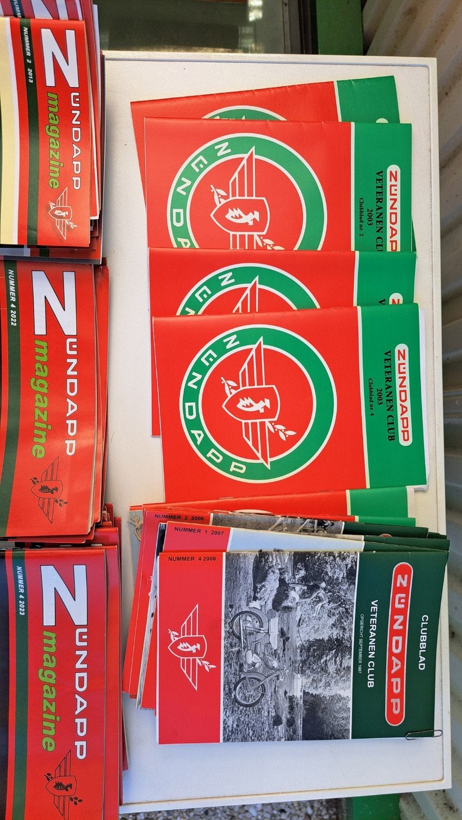 Zündapp Magazine en Clubblad - Diverse nummers, Ophalen, Gelezen, Overige typen