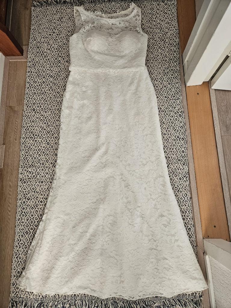 Prachtige trouwjurk (2 delen, top en rok) maat 38-40, Kleding | Dames, Ophalen of Verzenden, Nieuw, Wit, Trouwjurk