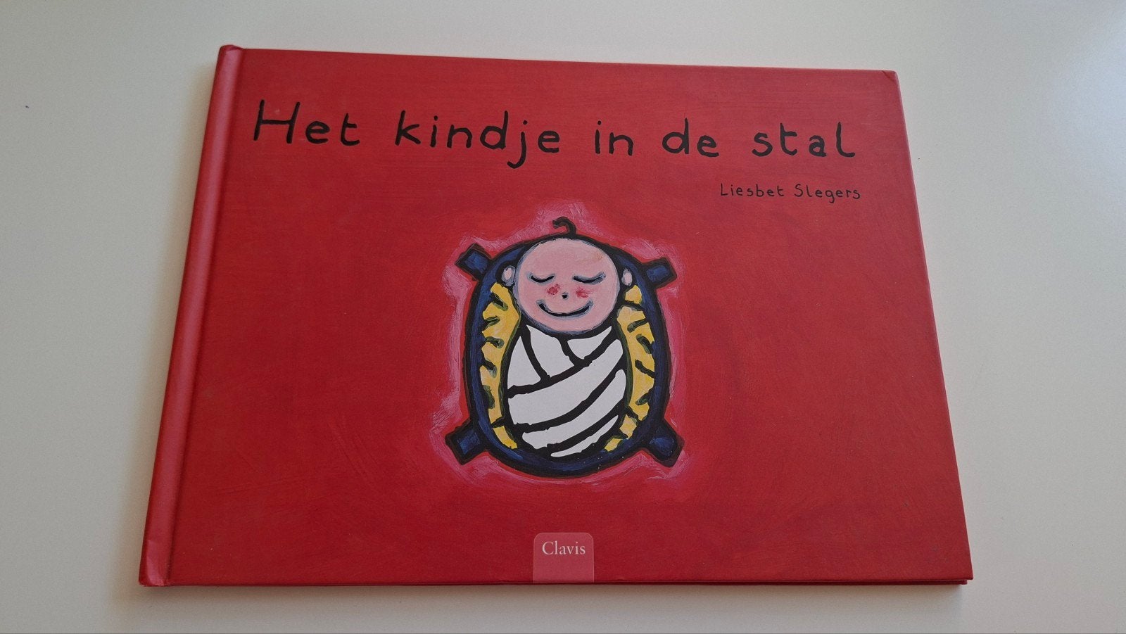Het kindje in de stal - Liesbet Slegers, Boeken, Ophalen of Verzenden, Zo goed als nieuw, Liesbet Slegers, 2 tot 3 jaar
