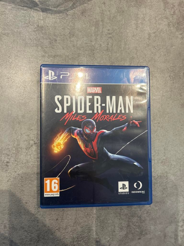Spider-Man Miles Morales PS4 (ook speelbaar op PS5), Spelcomputers en Games, Games | Sony PlayStation 4, Avontuur en Actie, 1 speler