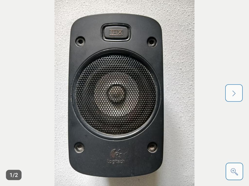 Logitech Z-906 THX 5.1 Surround Sound Systeem, Computers en Software, Pc speakers, Ophalen, Gebruikt, Audiokanaal 5.1, Logitech