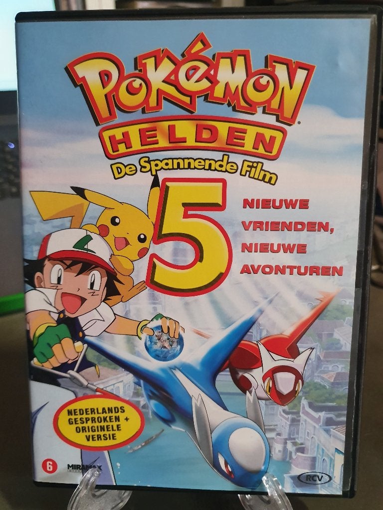 Pokemon de 5de film DVD, Cd's en Dvd's, Alle leeftijden, Ophalen, Zo goed als nieuw, Anime (Japans)