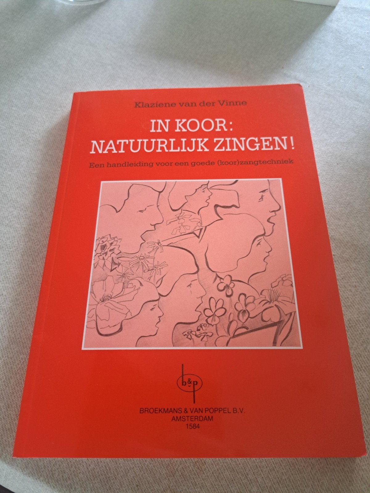 Klaziene van der Vinne - In Koor - Natuurlijk Zingen!, Ophalen of Verzenden, Zo goed als nieuw, Overige onderwerpen