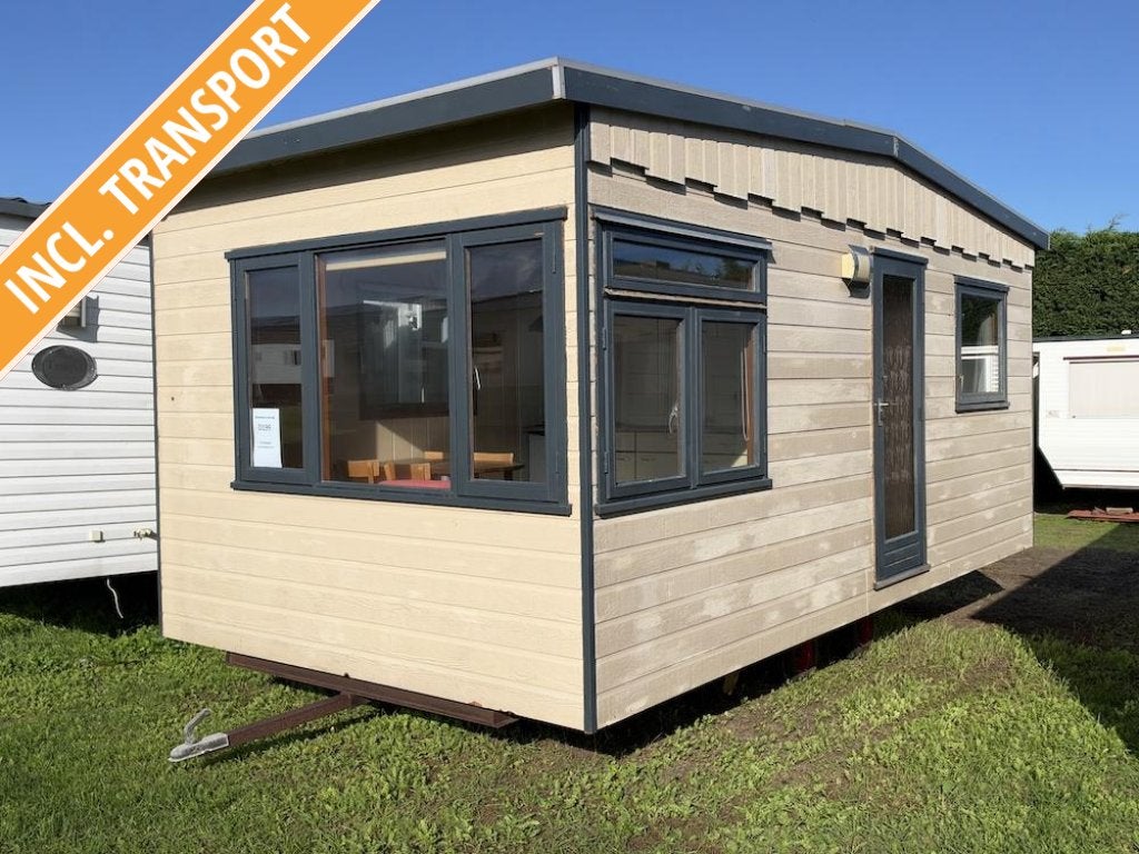 Compact chalet / mobiel kantoor / receptie / 6x3m incl. btw, Tot en met 2
