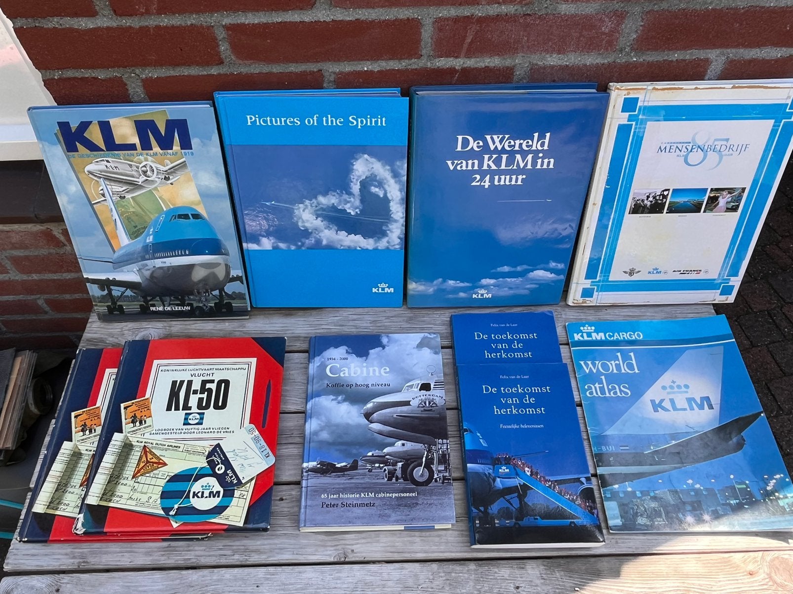 Diverse boeken KLM, Ophalen of Verzenden, Gebruikt, Boek of Tijdschrift
