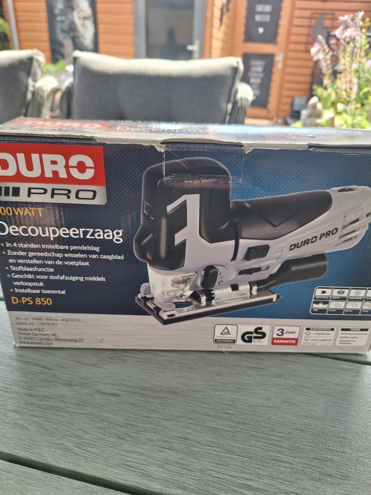 Duro Pro Decoupeerzaag D-PS 850 - 800W, Doe-het-zelf en Verbouw, Gereedschap | Zaagmachines, Decoupeerzaag, Duro Pro, 600 tot 1200 watt
