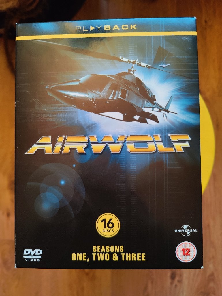 Airwolf - Seizoenen 1-3 - DVD Box, Cd's en Dvd's, Dvd's | Tv en Series, Alle leeftijden, Ophalen of Verzenden, Zo goed als nieuw