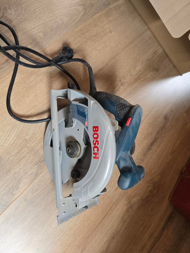 Bosch GKS 190 Cirkelzaag - Krachtig en Betrouwbaar, Gebruikt, Cirkelzaag, 70 mm of meer, Ophalen of Verzenden