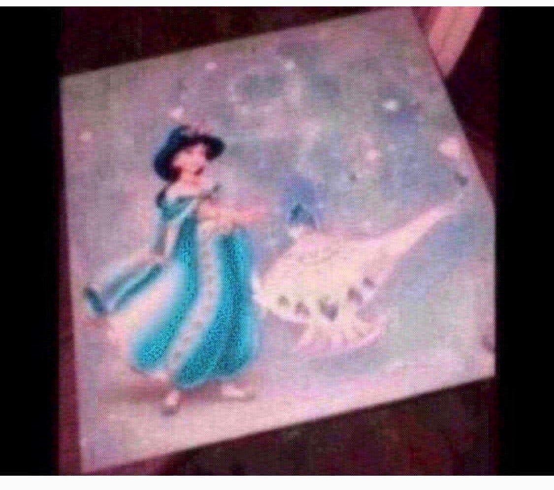 Canvas, Ophalen, Gebruikt, Schilderij
