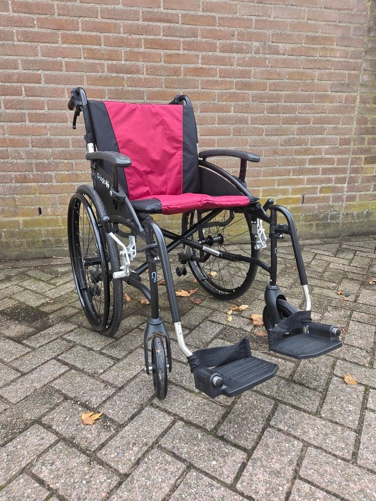 Rolstoel G-Logic Excel, Diversen, Ophalen, Inklapbaar, Zo goed als nieuw, Duwrolstoel