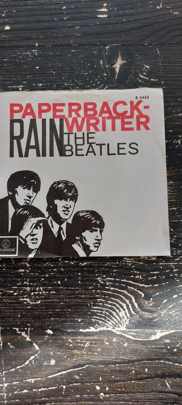 The Beatles - Paperback Writer / Rain 7" vinyl single, Gebruikt, 7 inch, Ophalen of Verzenden, Pop