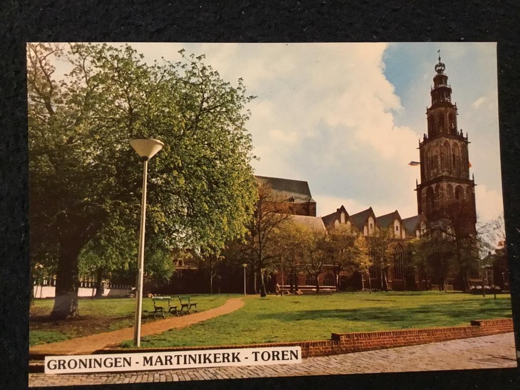 Ansichtkaart Groningen - Martinikerk - Toren, Ophalen of Verzenden, 1960 tot 1980, Ongelopen, Groningen