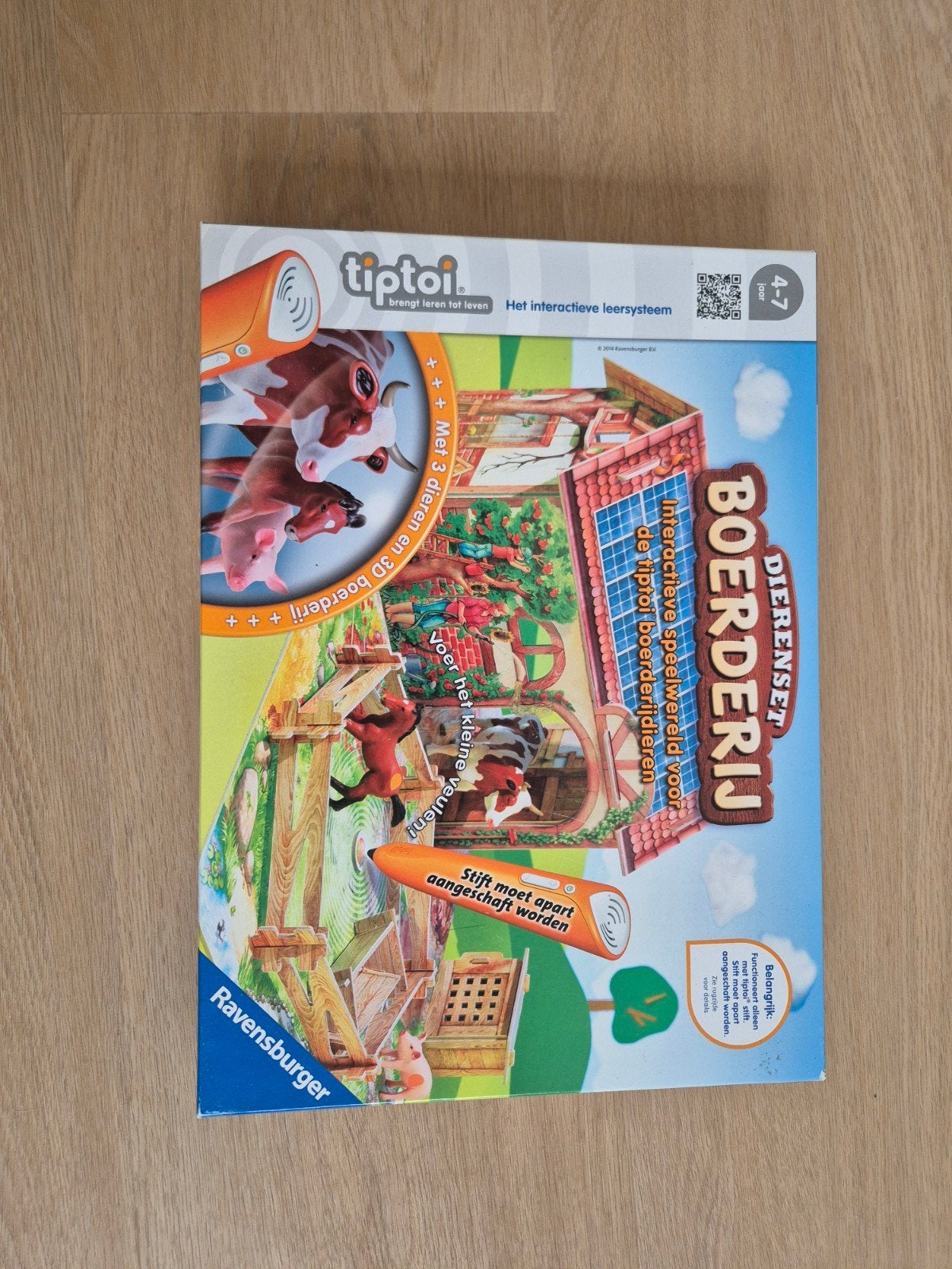 Tiptoi Dieren Boerderij - zonder pen, Ophalen, Zo goed als nieuw, Bouwen, Met geluid
