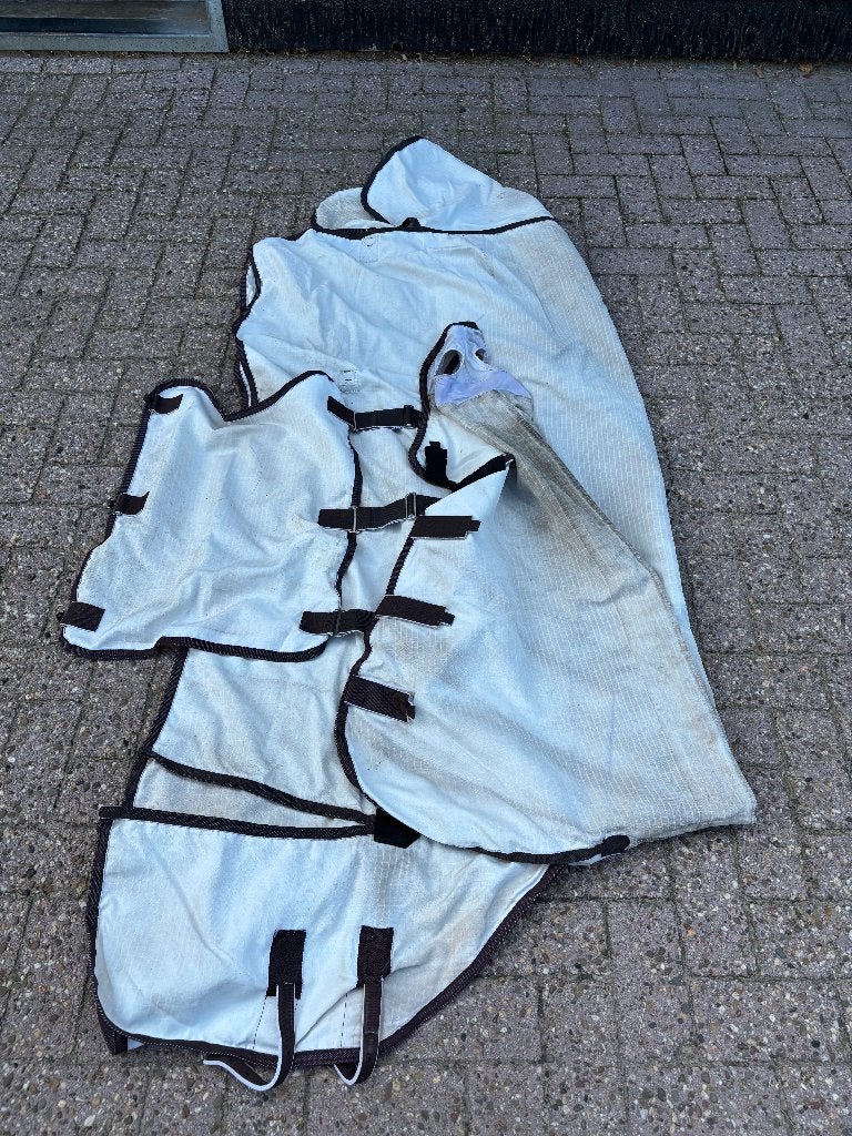 Vliegendekens, Shires, maat 195 en 200, Dieren en Toebehoren, Gebruikt, Full (L), Ophalen, Eczeemdeken