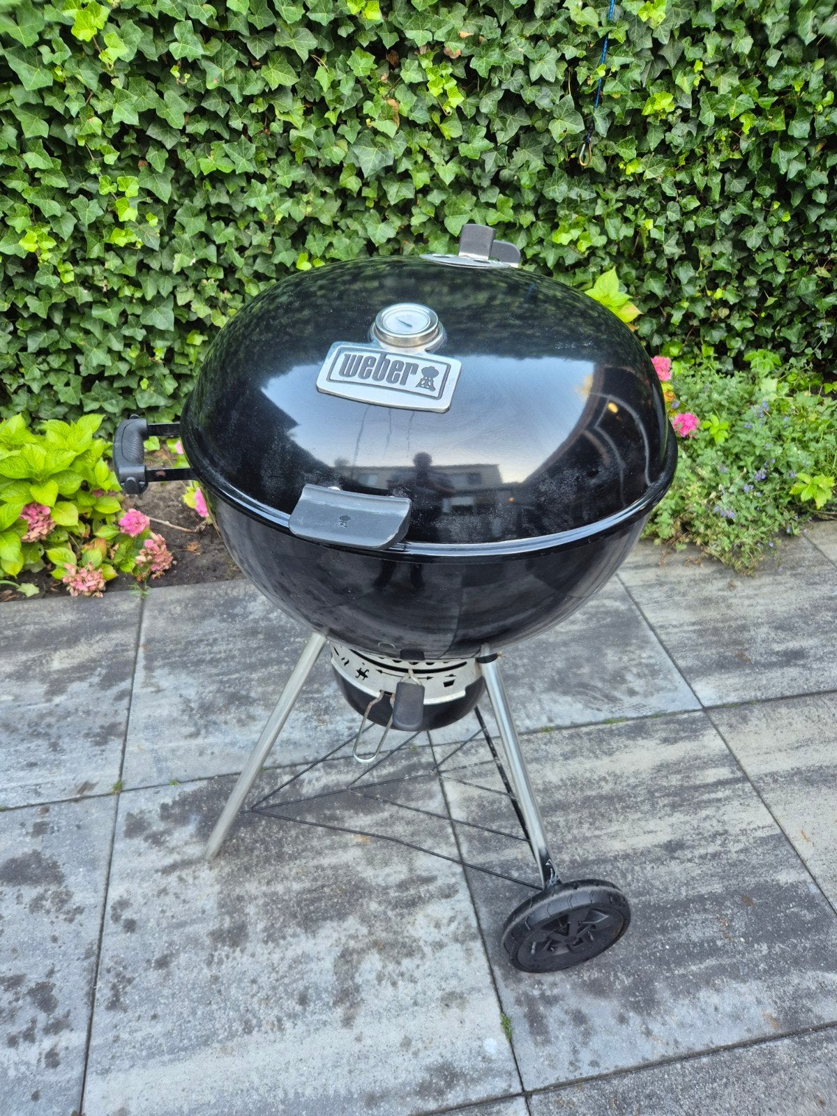 Weber Master Touch Premium BBQ., Ophalen of Verzenden, Gebruikt