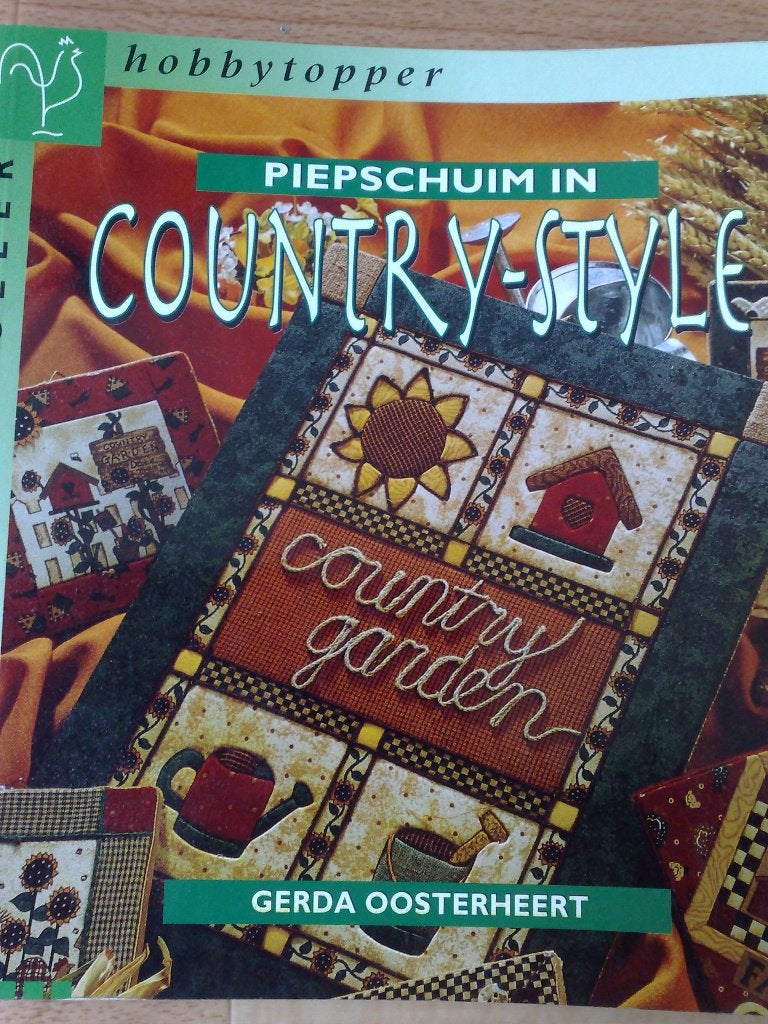 Piepschuim in countery - style, Verzenden, Overige onderwerpen