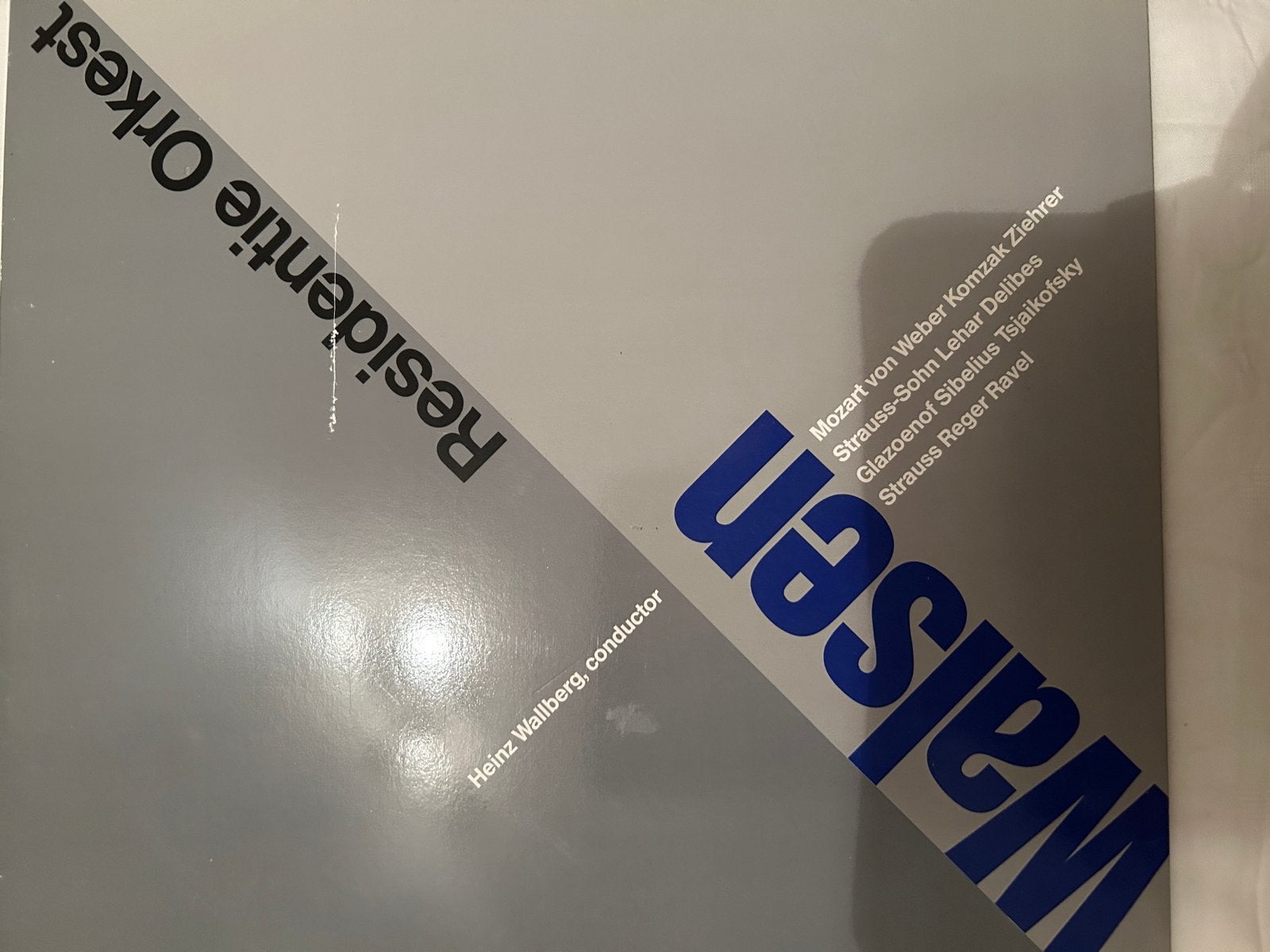 Residentie Orkest - Walsen (LP), Ophalen, Gebruikt, Mozart, Romantiek
