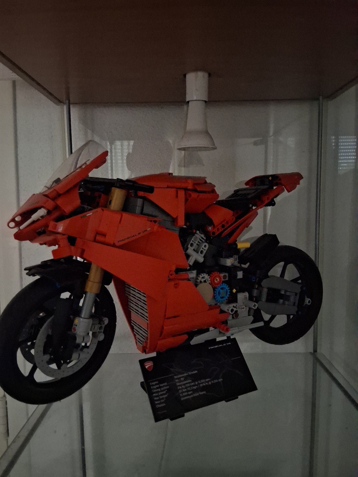 Ducatie motor., Compleet, Lego, Ophalen of Verzenden, Zo goed als nieuw