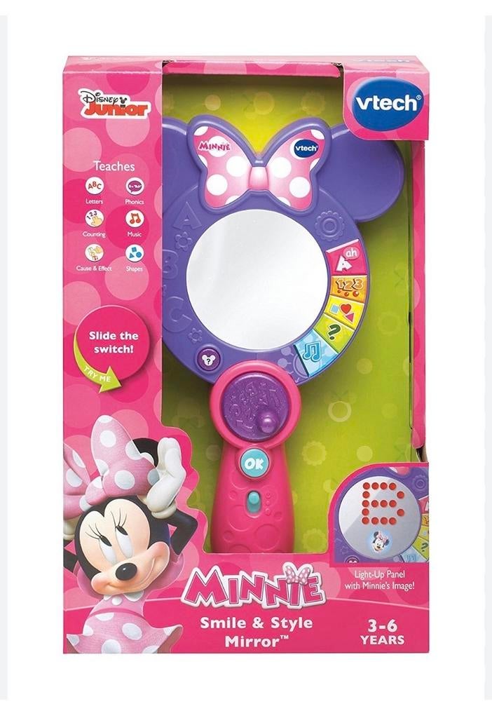 VTech Disney Minnie Smile & Style Spiegel In English, Kinderen en Baby's, Speelgoed | Vtech, Ophalen, Nieuw, 2 tot 4 jaar
