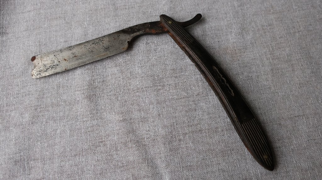 antiek scheermes, Antiek en Kunst, Ophalen of Verzenden