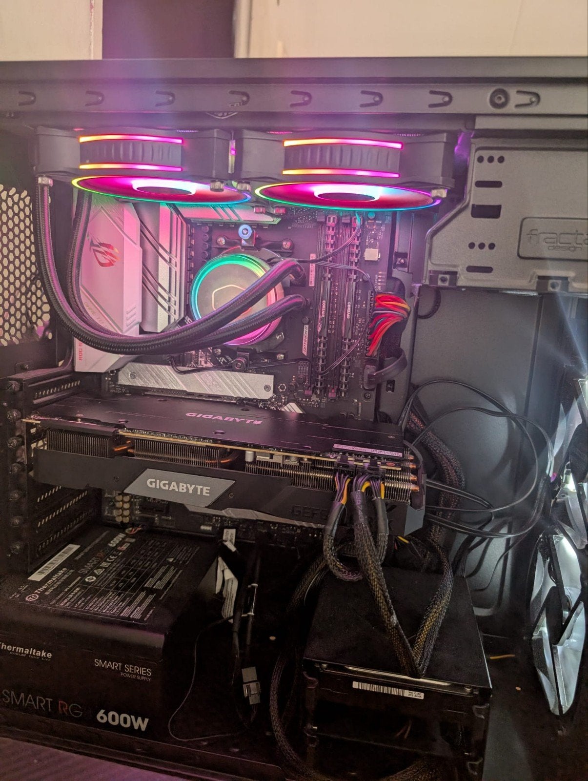 Gaming PC met AMD Ryzen 5 5600X, rtx 2080 en 16GB RAM, Ophalen, Fractal Design, 1.24 TB, AMD Ryzen 5 5600X