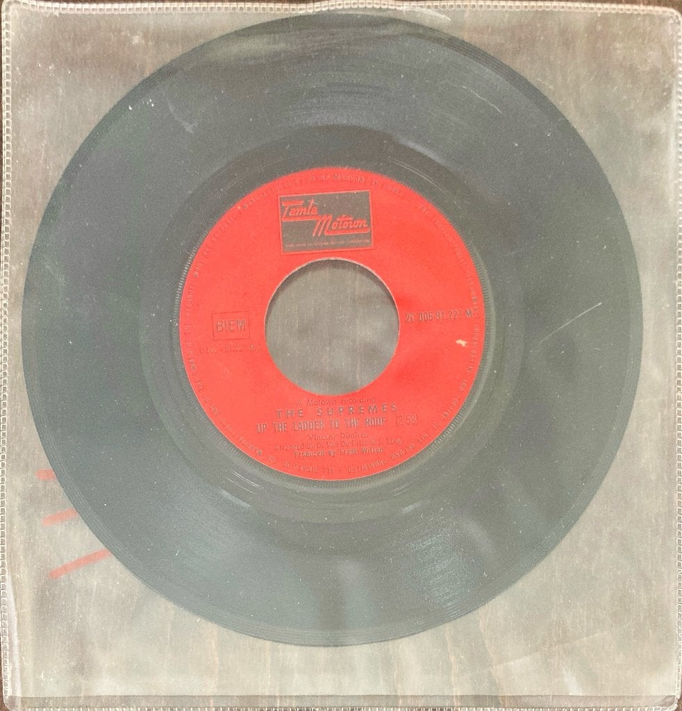 Supremes, Up the ladder to the roof, Gebruikt, 7 inch, Ophalen of Verzenden, Pop