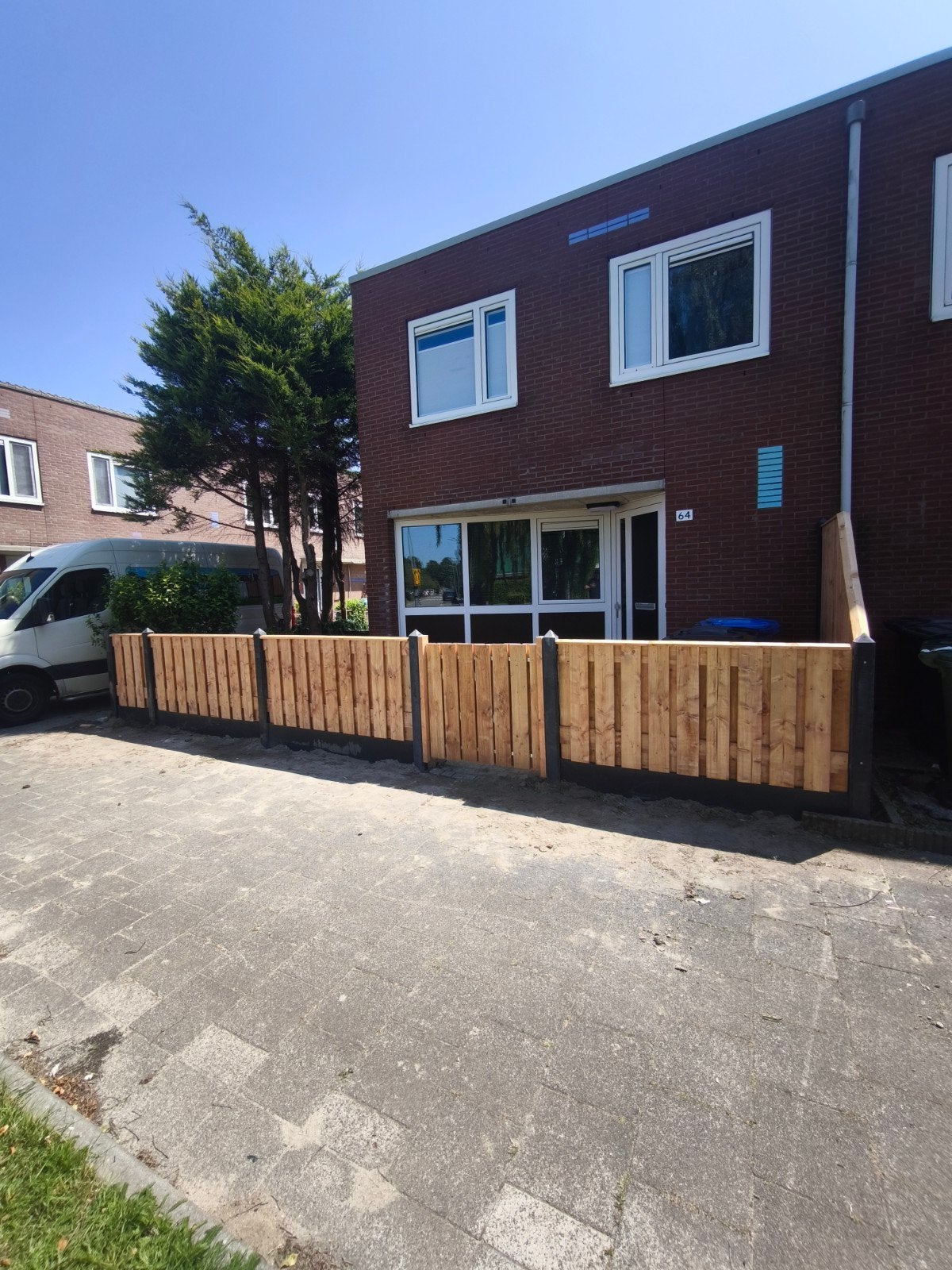 lage schuttingen, Ophalen of Verzenden, Hout, Minder dan 3 meter, 1 tot 2 meter