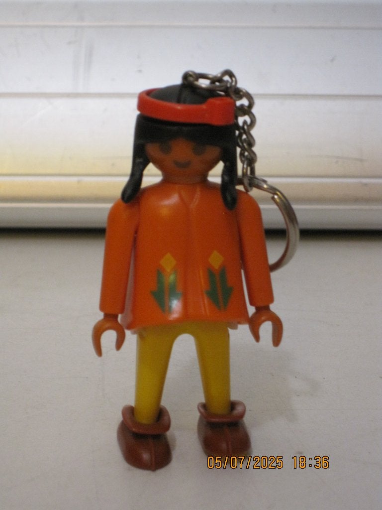 playmobil sleutelhanger jaren 70-80 (349), Ophalen of Verzenden, Zo goed als nieuw, Knuffel of Figuurtje
