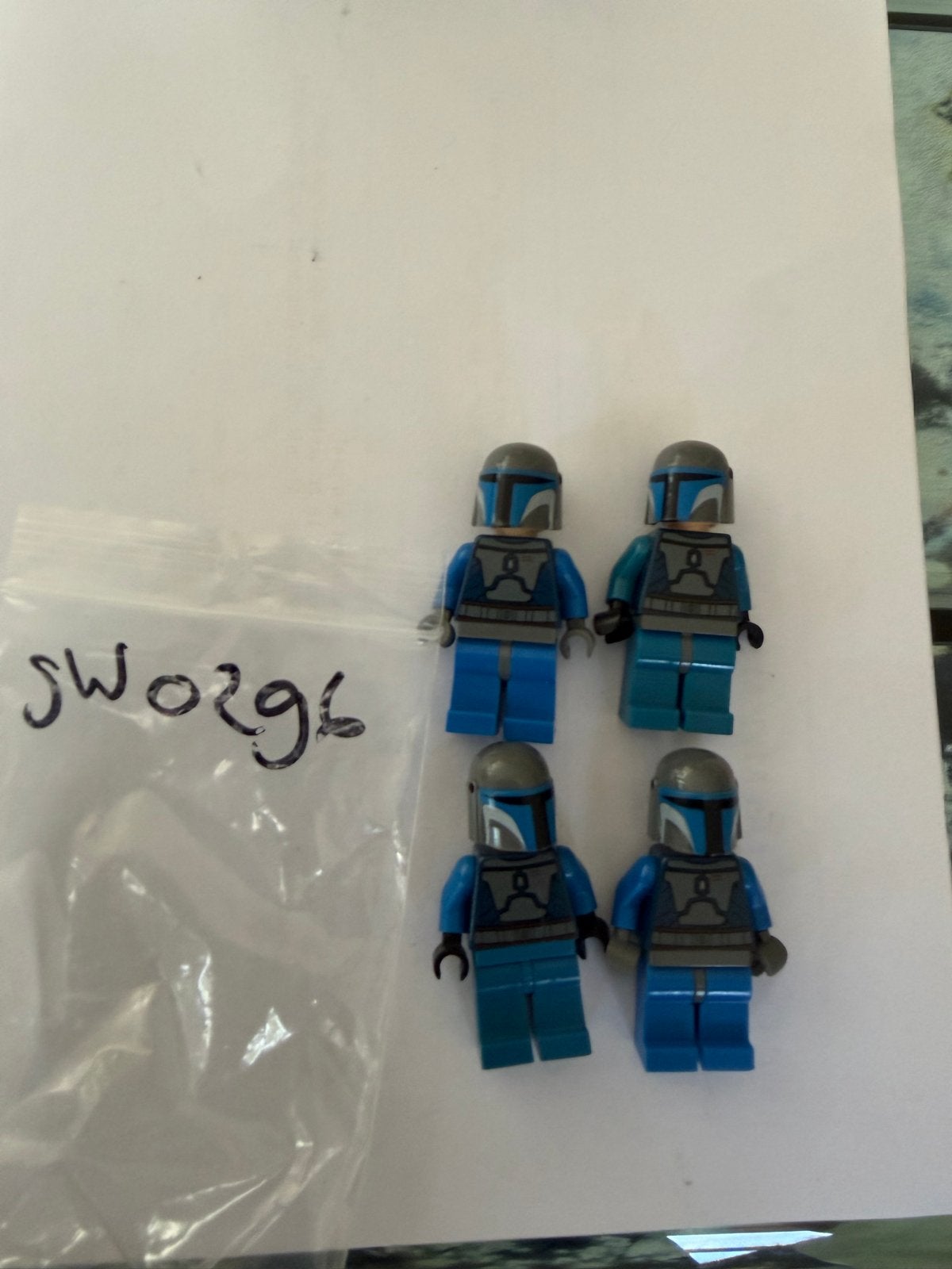 Lego Star Wars SW0296 Mandalorian Super Commando minifigure, Ophalen of Verzenden, Gebruikt, Lego