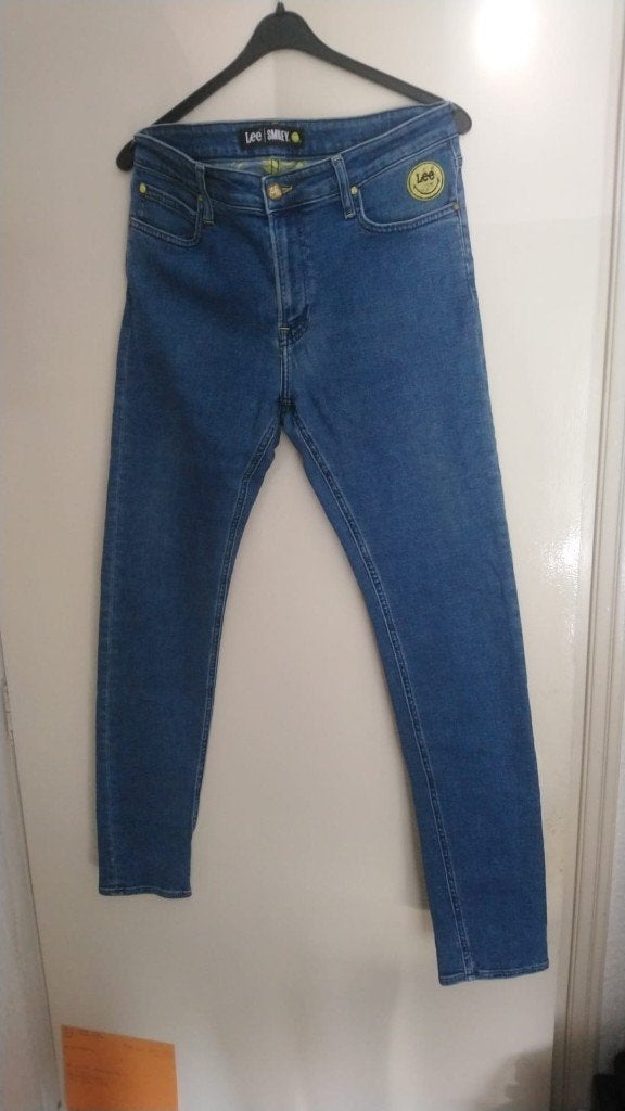 LEE smiley jeans spijkerbroek Stretch W34 L32, Ophalen of Verzenden, Zo goed als nieuw, Blauw, W33 - W34 (confectie 48/50)