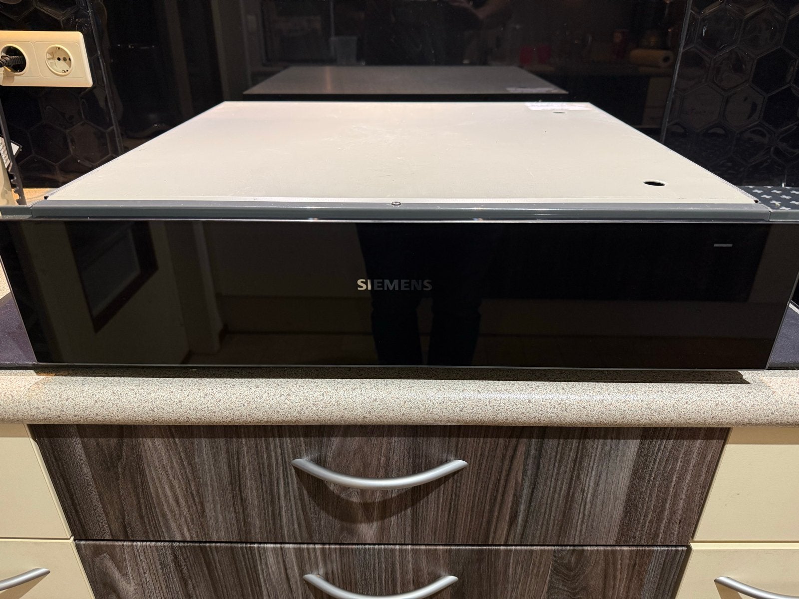 Siemens warmhoudlade z.g.a.n., Witgoed en Apparatuur, Ovens, Zo goed als nieuw, Inbouw, Siemens, Minder dan 45 cm, 60 cm of meer