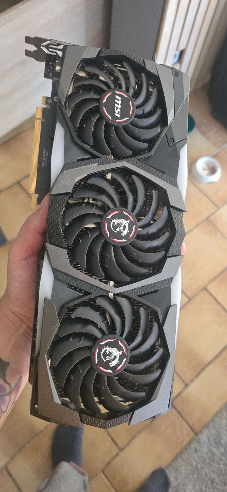 MSI RTX 2080 Gaming Trio - Krachtige Videokaart, Computers en Software, Ophalen, PCI-Express 3, Gebruikt, GDDR6