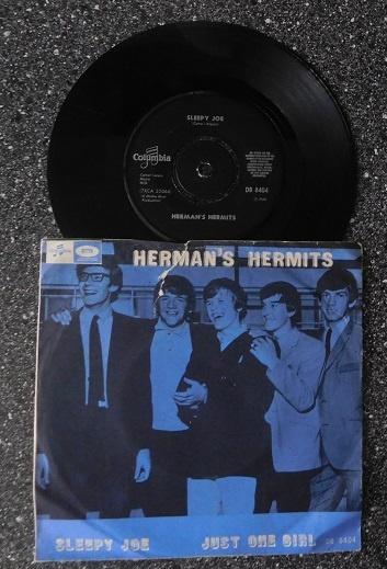 Herman's Hermits - sleepy Joe, Cd's en Dvd's, Vinyl Singles, Zo goed als nieuw, Single, Pop, 7 inch, Ophalen of Verzenden