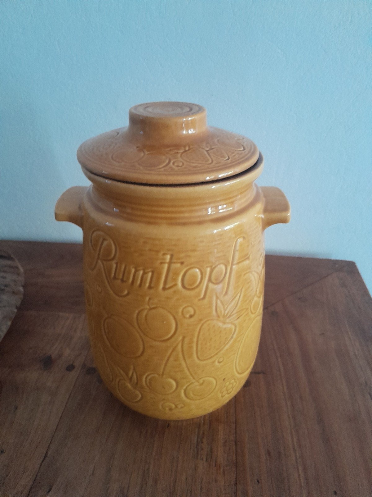 Vintage Rumtopf uit West-Duitsland - Keramische Fruitpot, Ophalen