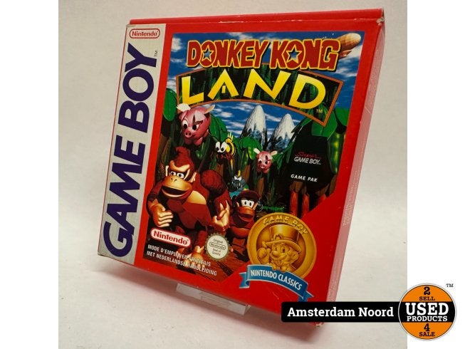 Nintendo GameBoy Donkey Kong Land, Spelcomputers en Games, Games | Nintendo Game Boy, Nintendo, Zo goed als nieuw, Support@nintendo.com