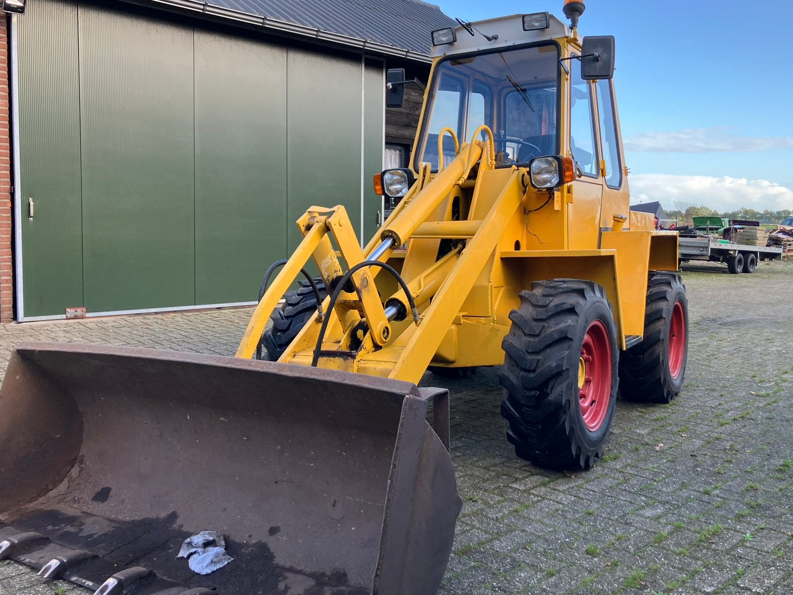 Kramer 321 SE shovel., Ophalen, Wiellader of Shovel