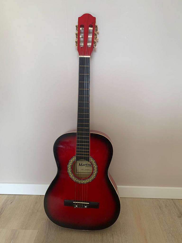 Martinez Spaanse gitaar MTC-083-PR, Muziek en Instrumenten, Snaarinstrumenten | Gitaren | Akoestisch, Ophalen, Gebruikt, Klassieke of Spaanse gitaar