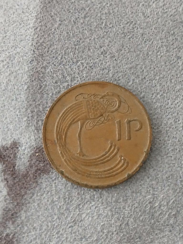 Ierse 1 penny munt uit 1979, Verzenden, Overige landen