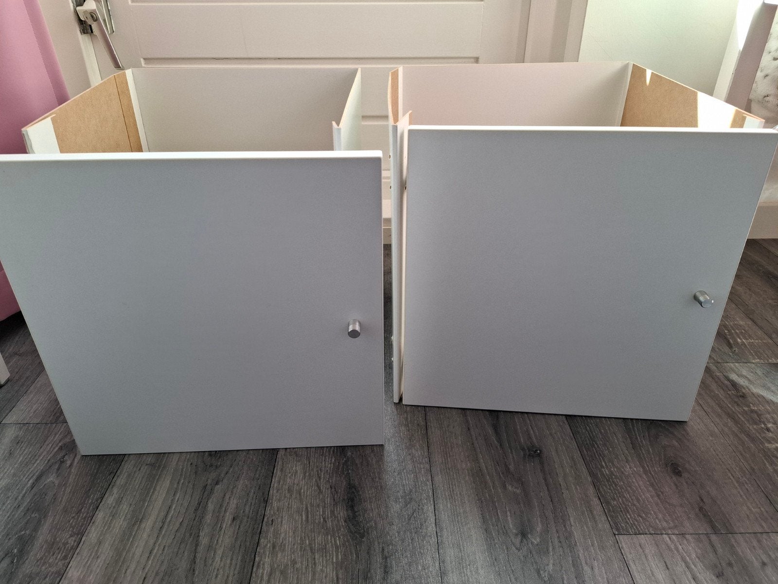 Ikea Kallax kastinzet met deurtje, Huis en Inrichting, Ophalen, Gebruikt