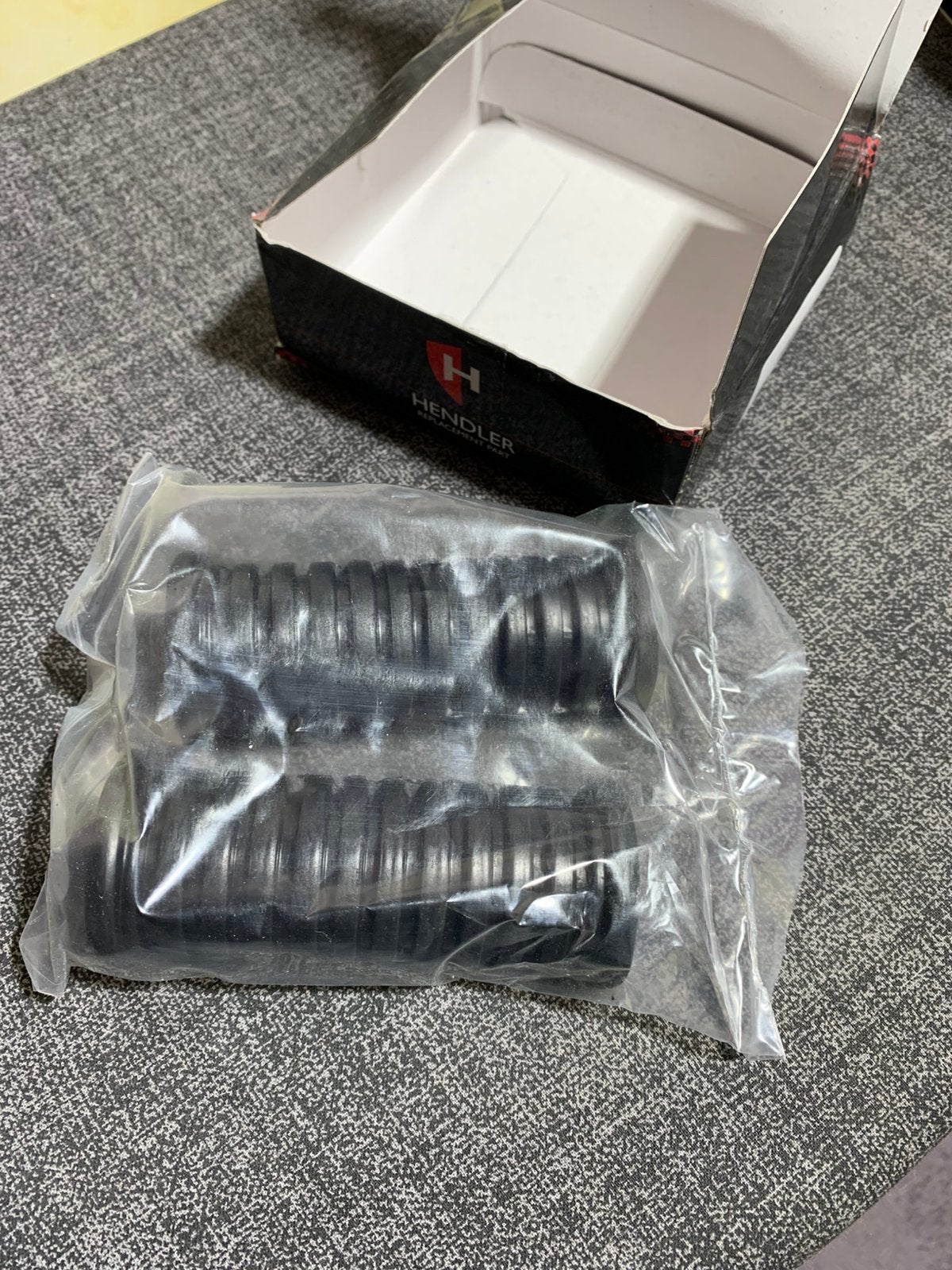 Nieuwe Hendler Voetsteun Voorrubber Yamaha FS1E,DX 76-92,, Ophalen of Verzenden