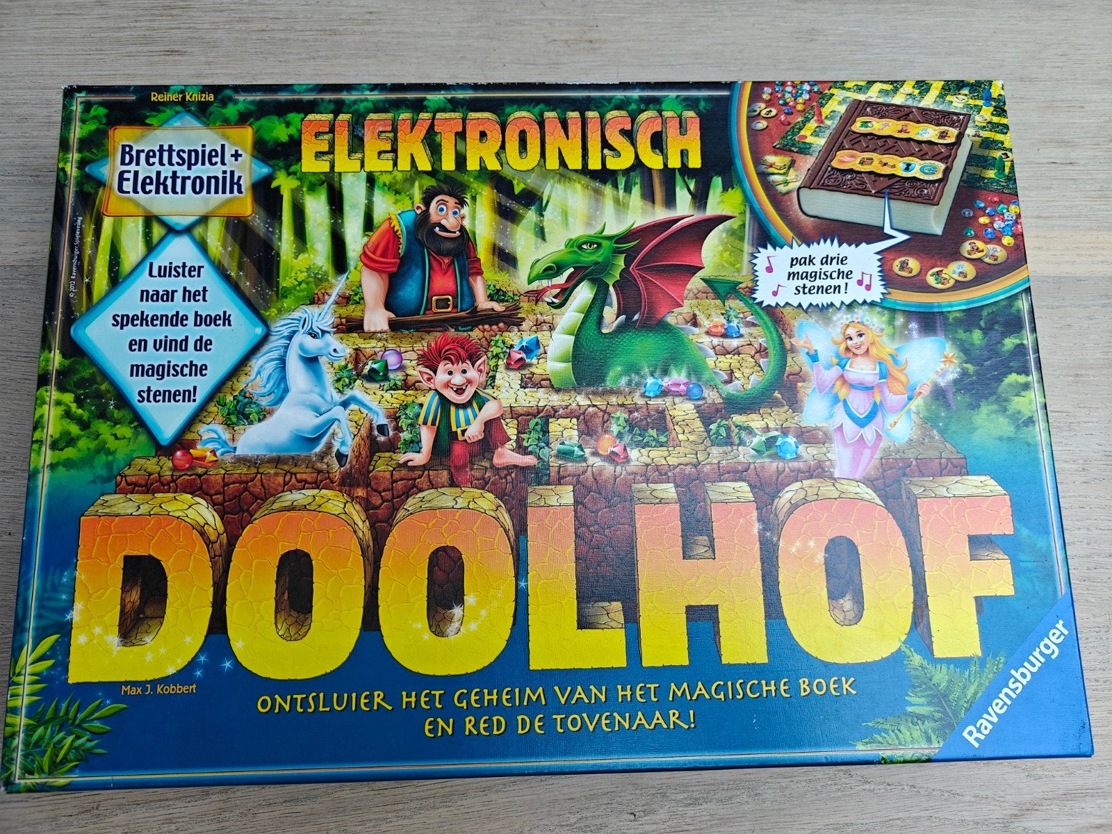 electronisch Doolhof bordspel, Hobby en Vrije tijd, Gezelschapsspellen | Bordspellen, Ophalen of Verzenden