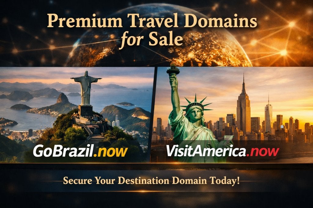 Premium Reisdomeinenportefeuille te koop, Domeinregistratie