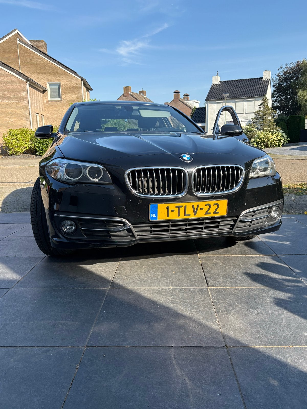 BMW 5-Serie 2.0 520I AUT 184 PK Sedan 2014 Zwart, Achterwielaandrijving, 4 cilinders, 2000 kg, Zwart