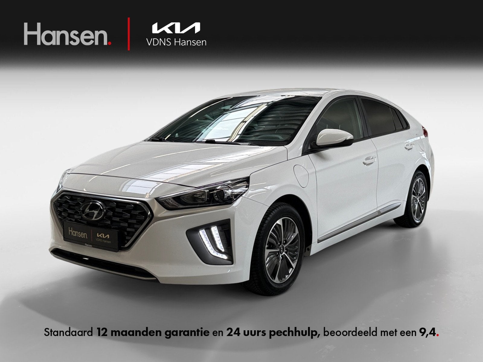 Hyundai IONIQ 1.6 GDi PHEV Comfort I CarPlay I Adaptive I Ca, Auto's, Stof, Gebruikt, Wit, Plug-in hybride