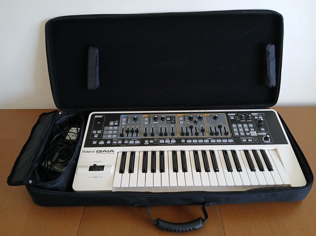 Roland GAIA SH-01 met case, Muziek en Instrumenten, Synthesizers, Ophalen, Gebruikt, Roland, Overige aantallen